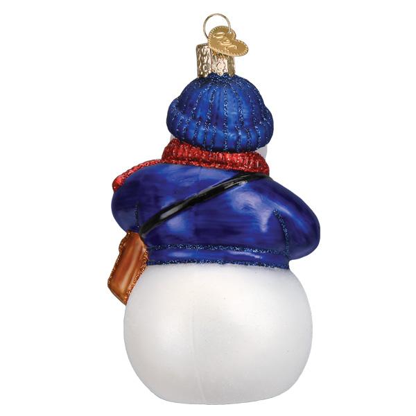 USPS Snowman Ornament - Southlake Paws
