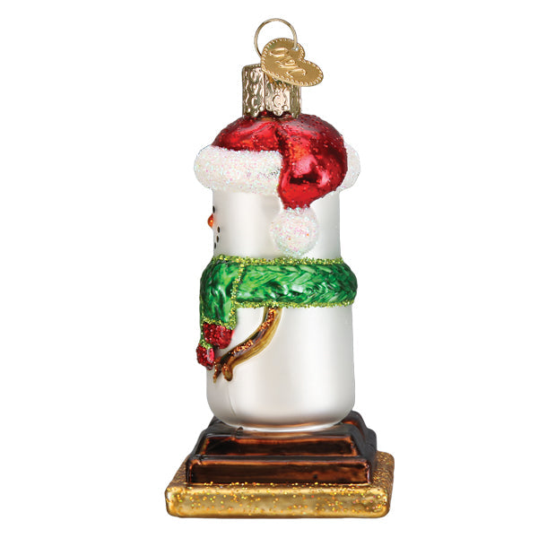 S'mores Snowman Ornament - Southlake Paws