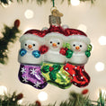 Load image into Gallery viewer, Snow Family Of 3 Ornament - Southlake Paws

