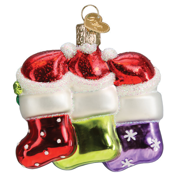 Snow Family Of 3 Ornament - Southlake Paws