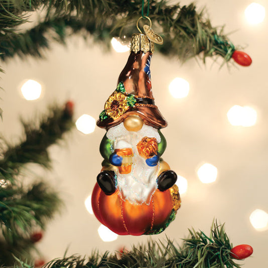 Fall Harvest Gnome Ornament - Southlake Paws
