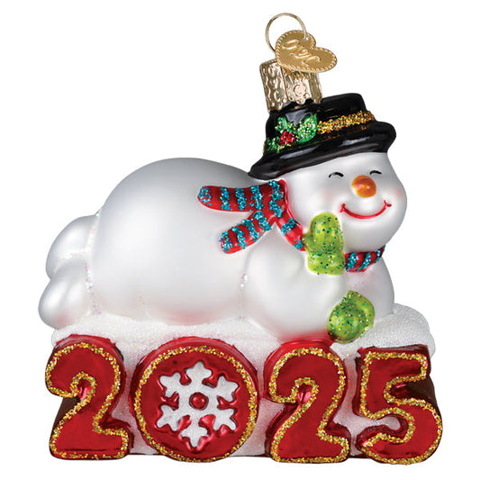 2025 Snowman Ornament - Southlake Paws