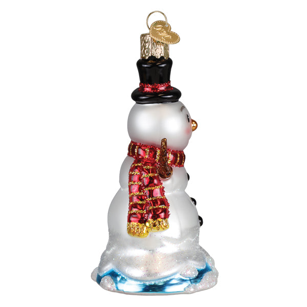 Mr. Melting Snowman Ornament - Southlake Paws