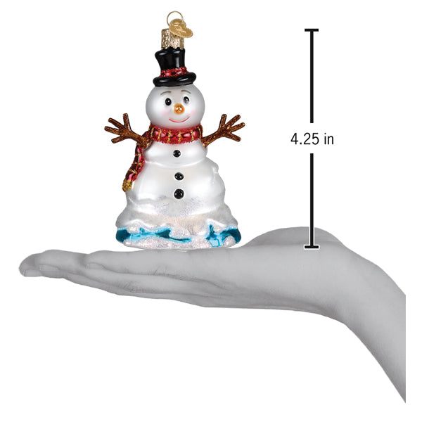 Mr. Melting Snowman Ornament - Southlake Paws