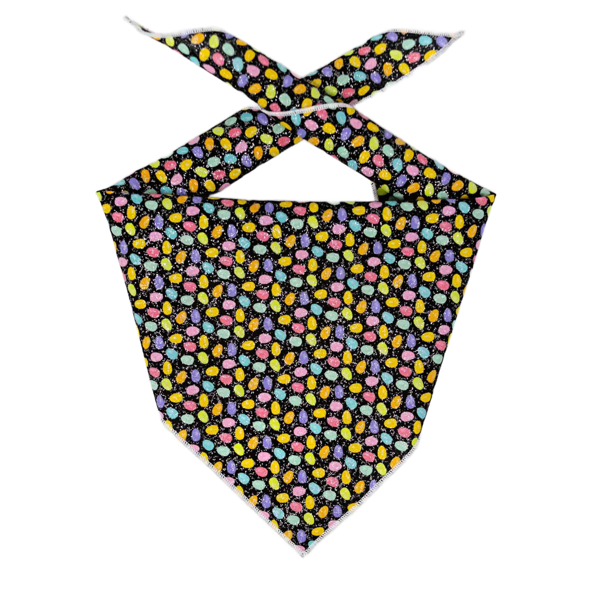 Easter Bandana, Easter Dog Bandana, Spring, Sparkle Eggs - Southlake Paws