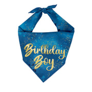 Birthday Boy Dog Birthday |  Birthday Dog Bandana | Happy Birthday Bandana | Party Bandana