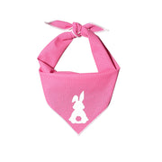 Easter, Easter Bandana, Easter Bunny, Spring Bandana, Pink Bunny