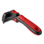 Small Deshedding Tool Red For Short Coat Dogs and Cats by Refuresh