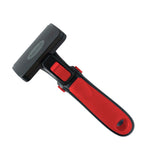 Medium Deshedding Tool Red For Short Coat Dogs and Cats by Refuresh