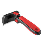 Medium Deshedding Tool Red For Short Coat Dogs and Cats by Refuresh