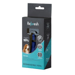 Small Deshedding Tool Blue For Long Coat Dogs by Refuresh