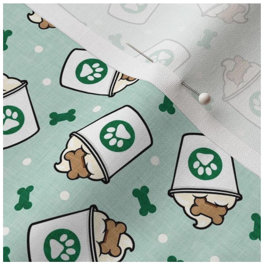 Coffee Bandana | Food Dog Tie Bandana | Dog Treat | Dog Bandana - Southlake Paws