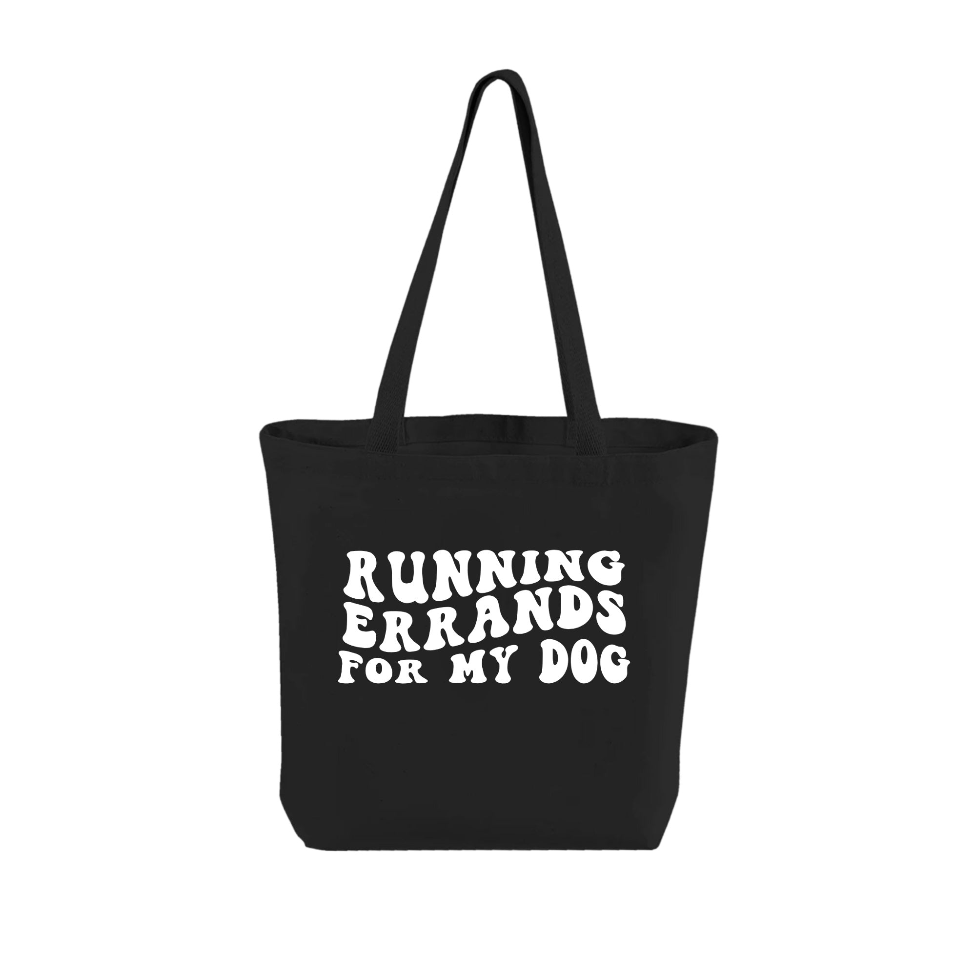 Tote Bag | Canvas Tote | 12 oz Canvas | Dog Tote | Dog Lover Gift | Running Errands for my Dog - Southlake Paws