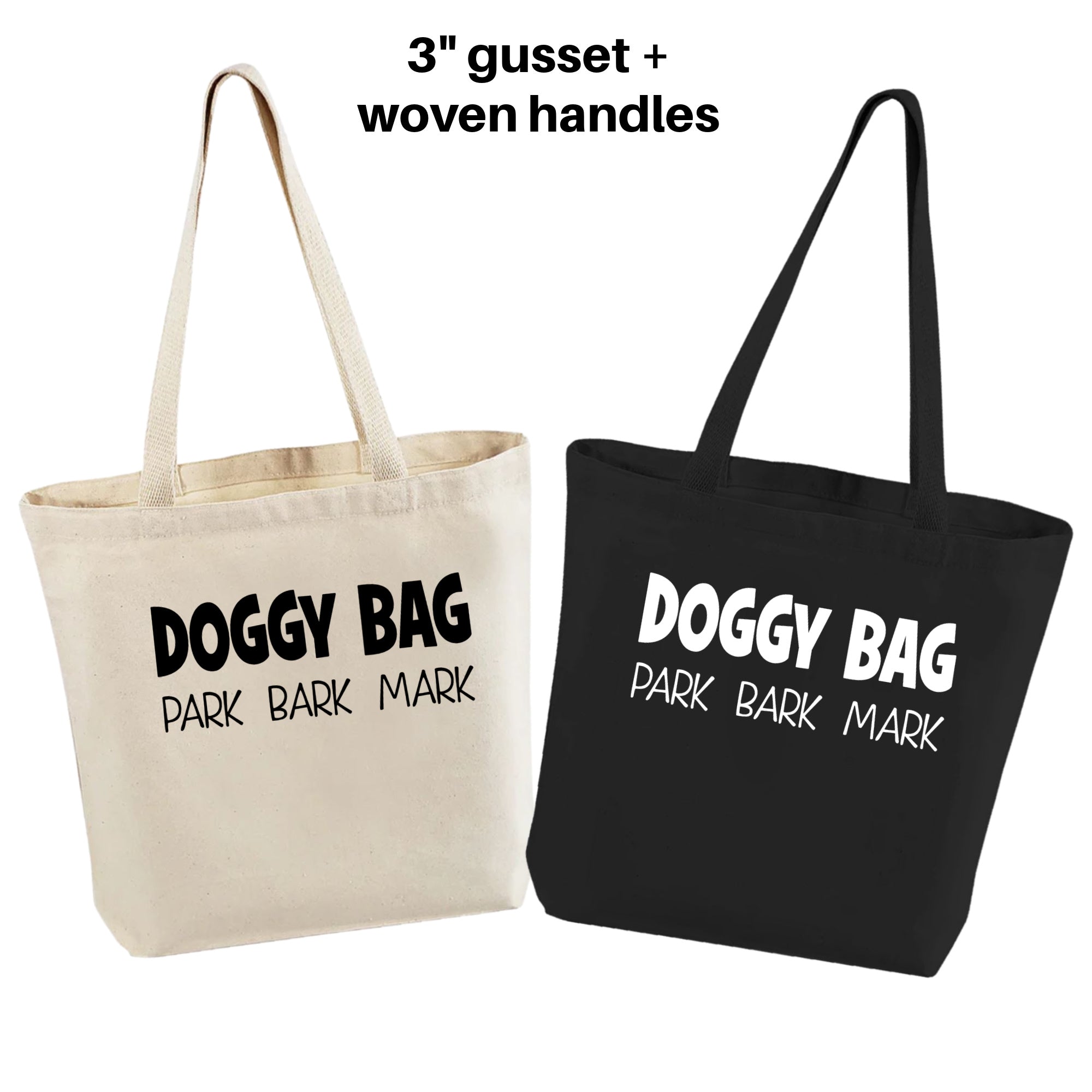 Tote Bag | Canvas Tote | 12 oz Canvas | Dog Tote | Dog Lover Gift | Doggy Bag - Southlake Paws
