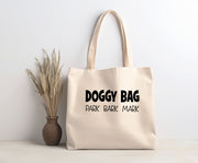 Tote Bag | Canvas Tote | lightweight 6 oz Canvas |  DOGGY BAG