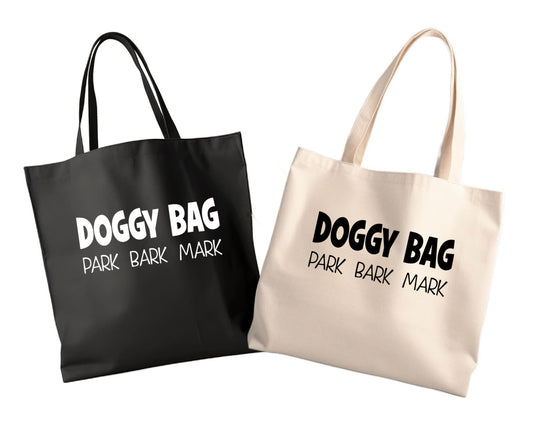 Tote Bag | Canvas Tote | lightweight 6 oz Canvas |  DOGGY BAG