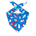 Load image into Gallery viewer, Patriotic, 4th of July Bandana | Memorial Day Bandana | USA | Patriotic bandana | Popsicles - Southlake Paws
