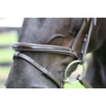 Load image into Gallery viewer, Henri de Rivel Pro Piaffe Mono Crown Bridle with Flash Noseband with Patent Leather - image 3
