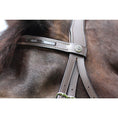 Load image into Gallery viewer, Henri de Rivel Pro Piaffe Mono Crown Bridle with Flash Noseband with Patent Leather - image 2
