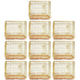 Load image into Gallery viewer, 24-42" Collapsible Copper Gold Dog Crate GLD24-42
