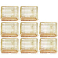 Load image into Gallery viewer, 24-42" Collapsible Copper Gold Dog Crate GLD24-42
