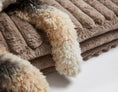 Load image into Gallery viewer, Corduroy Taupe Big Dog XL Ortho Pillow
