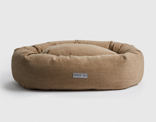 Warby Beige Donut Bed