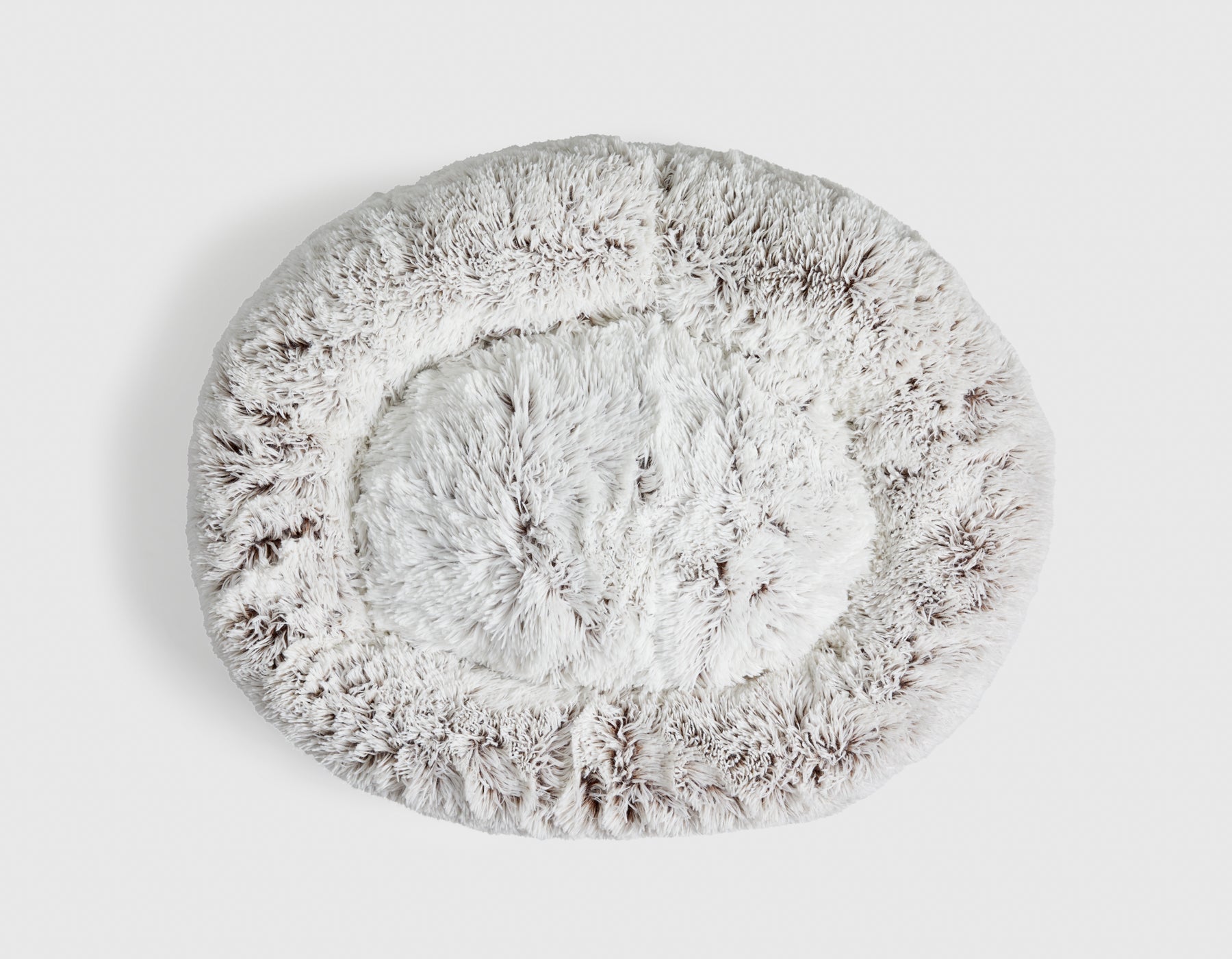 Arctic Shag Donut Bed