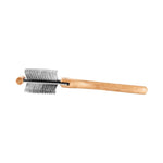 Bella Double Flexible Slicker Brush Large by Artero