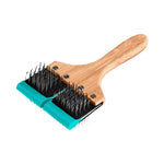 Nala Double Twin Flexi Slicker Brush by Artero