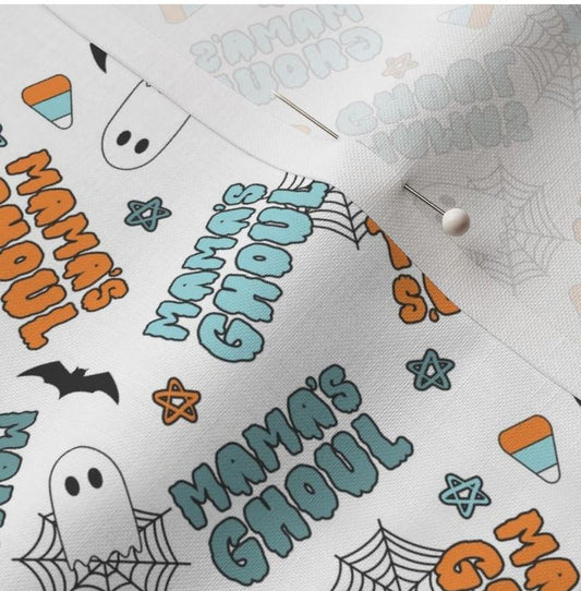 Halloween Bandana | Halloween Dog Bandana | Ghost Bandana | MAMA'S GHOUL - Southlake Paws