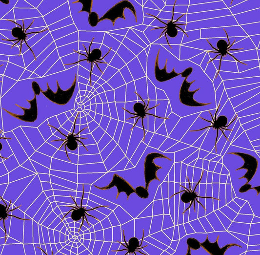 Halloween Bandana | Halloween Dog Bandana | Spider, Spider Web Ghost - Southlake Paws