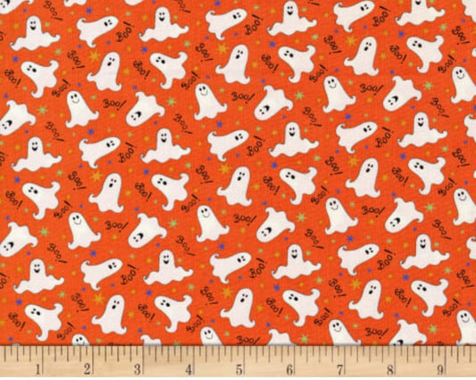 Halloween Bandana | Halloween Dog Bandana | Ghost Bandana | Glow in the Dark Fabric too! - Southlake Paws