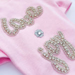 Love N Joy Dog Tee- Baby Pink