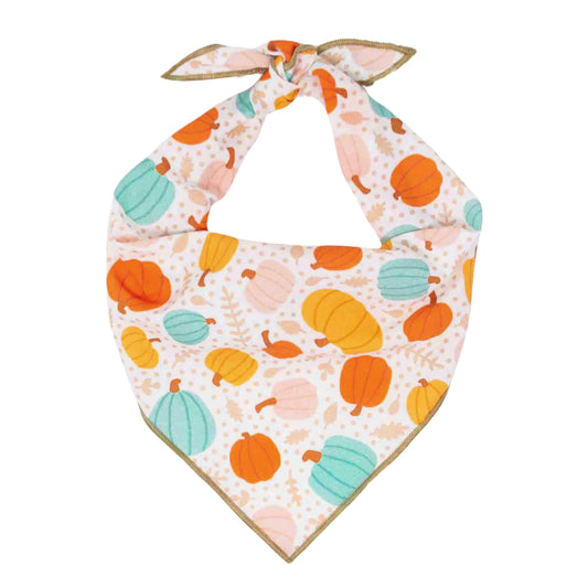 Fall Pumpkin Bandana | Halloween Dog Bandana | Thanksgiving | Fall Bandana - Southlake Paws