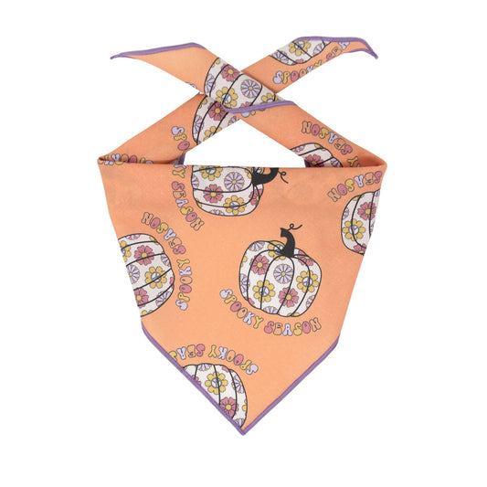 Halloween Bandana | Halloween Dog Bandana | Spooky Season | Retro | Fall Pumpkin - Southlake Paws