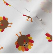 Fall Thanksgiving Bandana | Turkey Bandana | Holiday Dog Bandana | Fall Bandana | Little Turkey's
