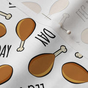 Thanksgiving Bandana | Turkey Bandana | Holiday Dog Bandana | Fall Bandana | LEG DAY