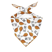 Thanksgiving Bandana | Turkey Bandana | Holiday Dog Bandana | Fall Bandana | LEG DAY