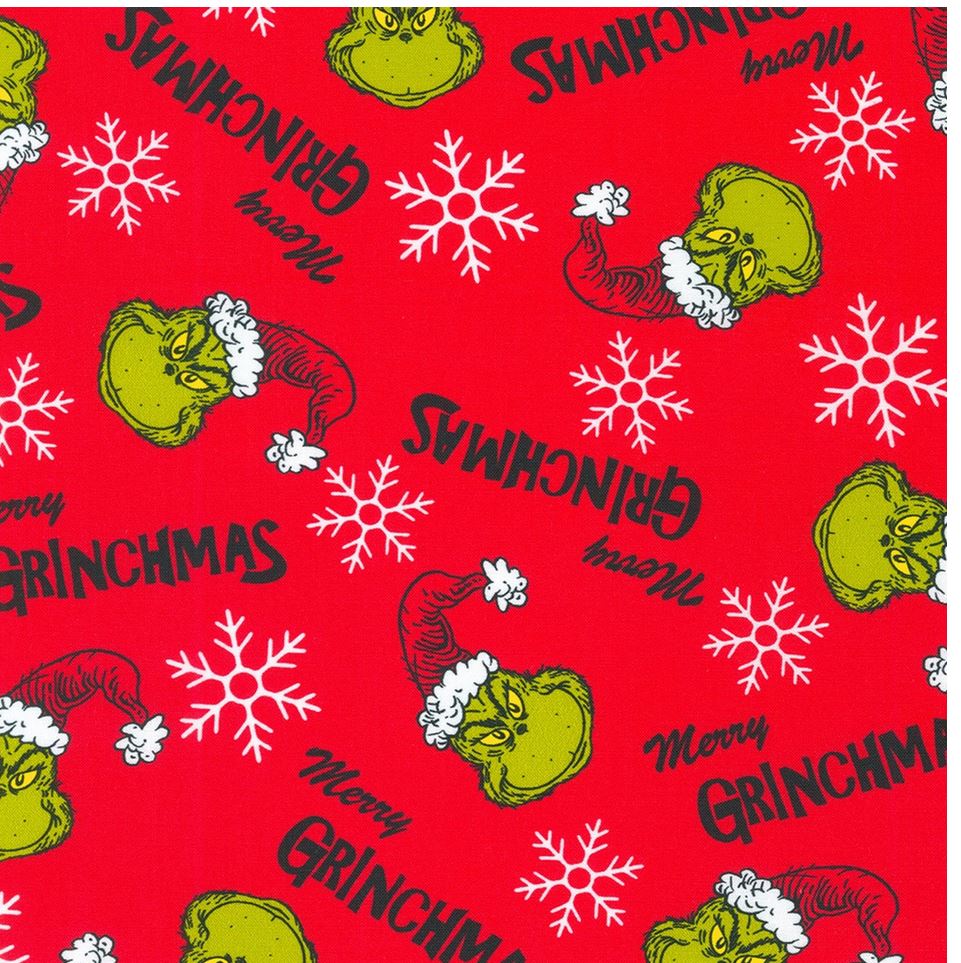 Christmas Bandana |  XMAS Bandana | Holiday Bandana | Grinch - Southlake Paws