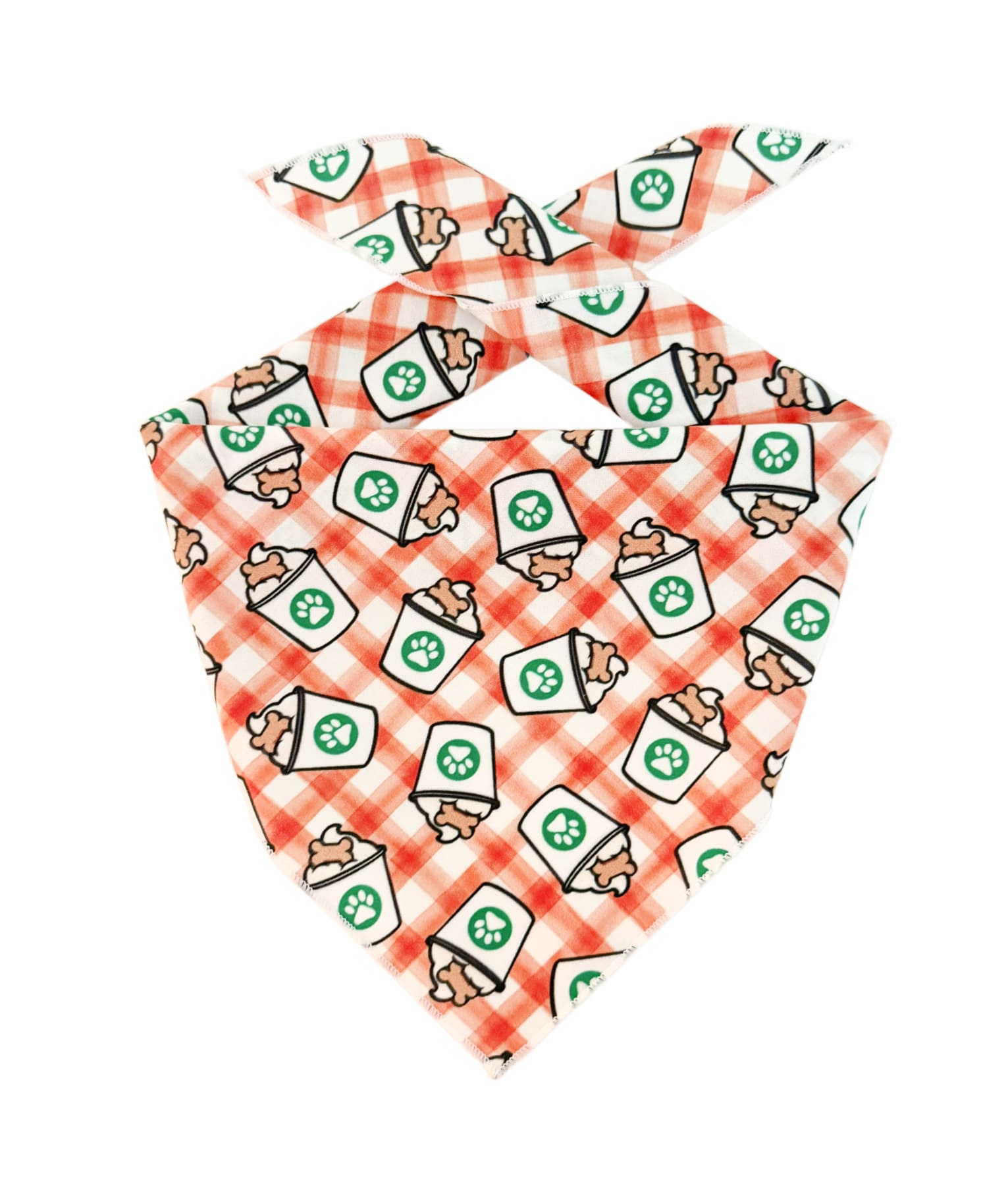 Fall Bandana | Halloween Dog Bandana | Thanksgiving | Coffee | Dog Lover Gift - Southlake Paws