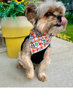Fall Bandana | Halloween Dog Bandana | Thanksgiving | Coffee | Dog Lover Gift