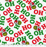 Christmas Bandana |  XMAS Bandana | Holiday Bandana | Grinch | HO HO HO