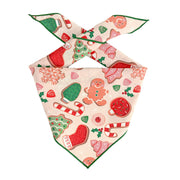 Christmas Bandana |  XMAS Bandana | Holiday Bandana | Gingerbread Cookies | Dog Bandana
