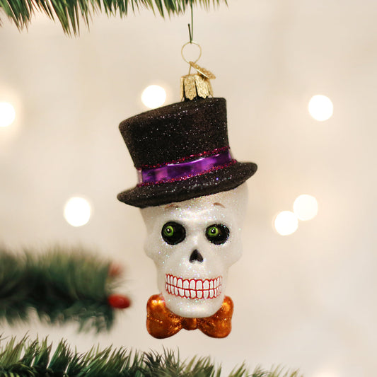 Top Hat Skeleton Ornament - Southlake Paws