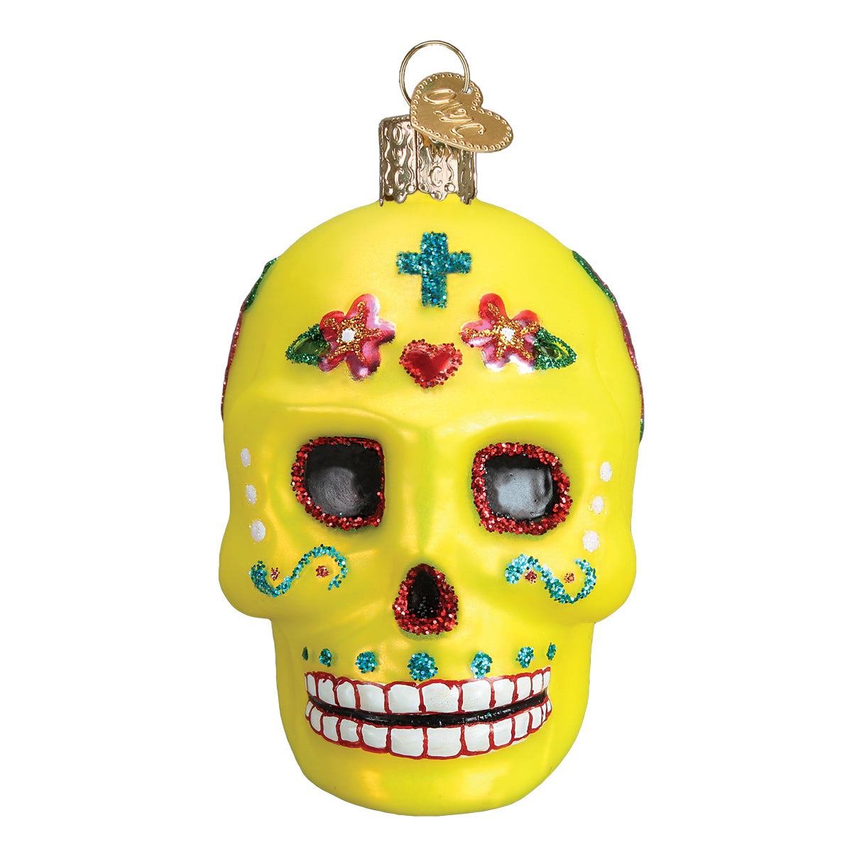 Sugar Skull Ornament - Southlake Paws