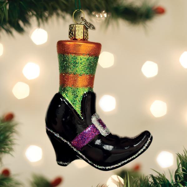 Witches Shoe Ornament - Southlake Paws