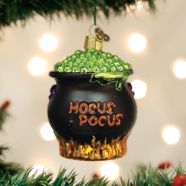 Halloween Cauldron Ornament - Southlake Paws