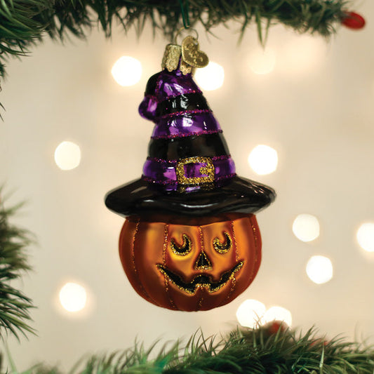 Witch Pumpkin Ornament - Southlake Paws