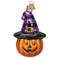 Load image into Gallery viewer, Witch Pumpkin Ornament - Southlake Paws
